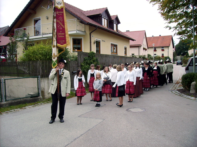 Abmarsch zum Gottesdienst