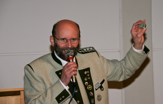 Anstecknadel für Vorstandschaft