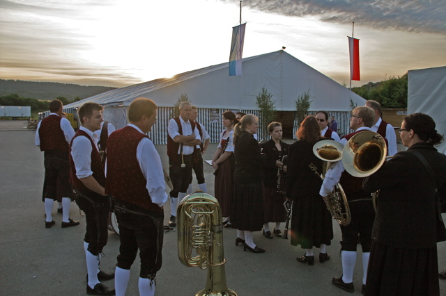 Weckruf mit der Blaskapelle Donaustauf