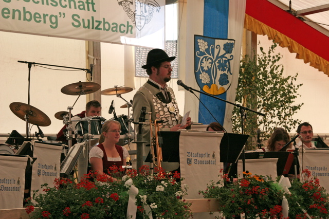 Begrüßung der Vereine