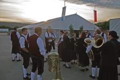 Weckruf mit der Blaskapelle Donaustauf