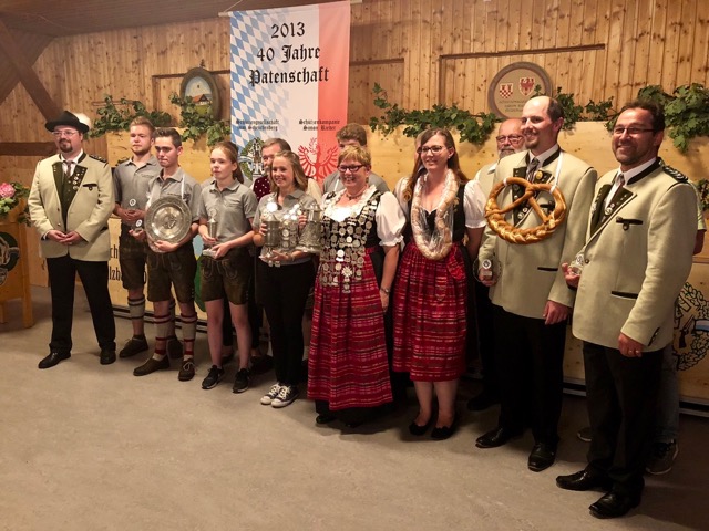 Pokalgewinner, Vereinsmeister und Könige vom Königsschießen 2018